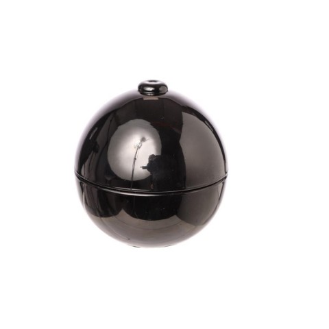 CANDELA BOULES IN VETRO BLACK 7X7
